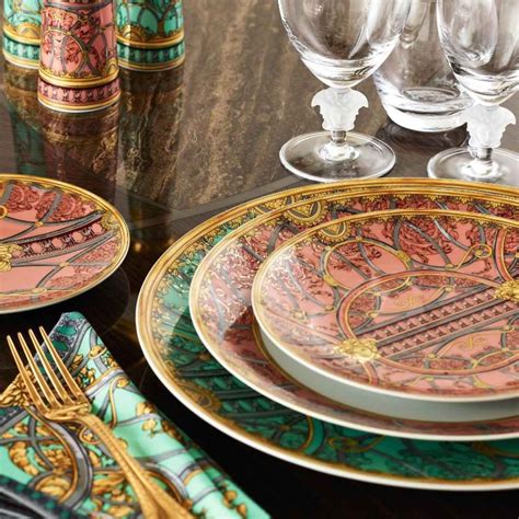 versace dining room|versace dinnerware.